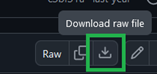 Download button preview