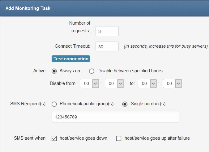 Add Monitoring Task