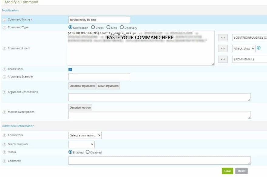 Centreon SMS and Voice Calls Integration | SMSEagle