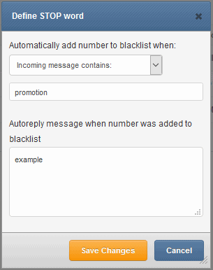 Blacklist Stop