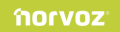 Norvoz logo on a lime green background.